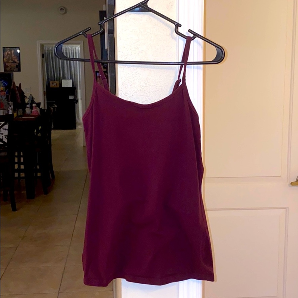 Torrid maroon tank top